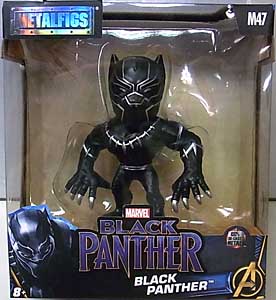 JADA TOYS METALS DIE CAST 4インチフィギュア 映画版 BLACK PANTHER BLACK PANTHER パッケージ傷み特価